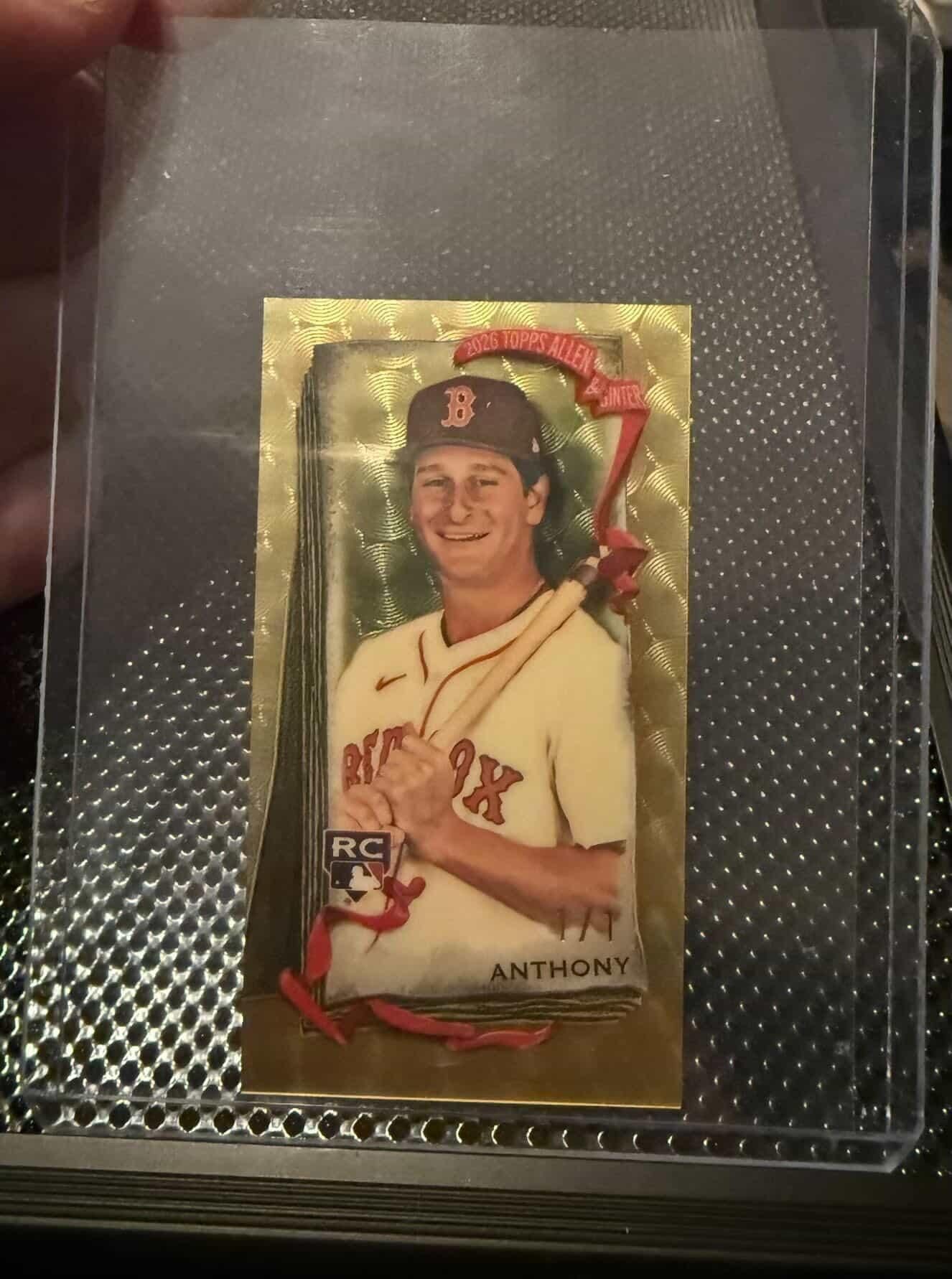 Roman Anthony SuperFractor serial 1 of 1