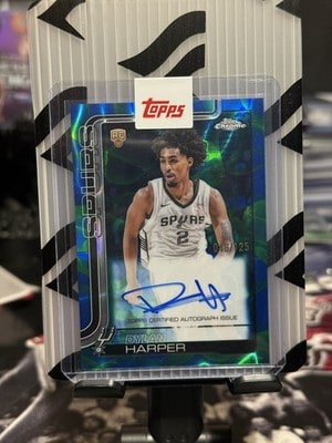 Dylan Harper Blue Green serial 3 of 125
