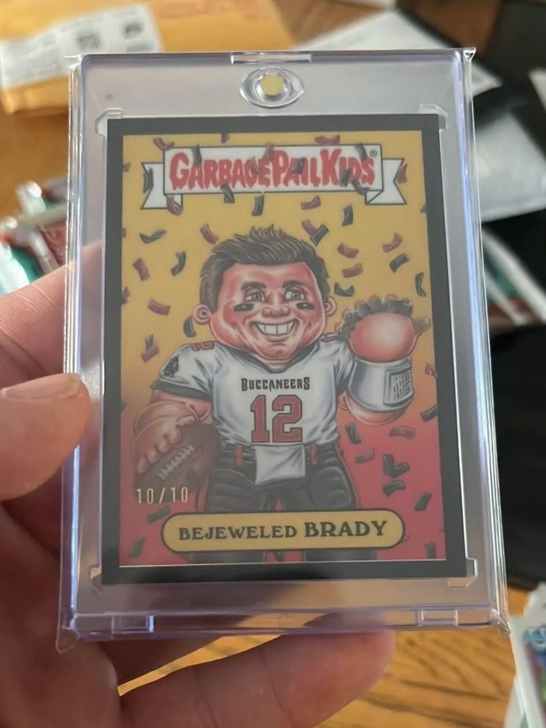Tom Brady Black Refractor serial 10 of 10