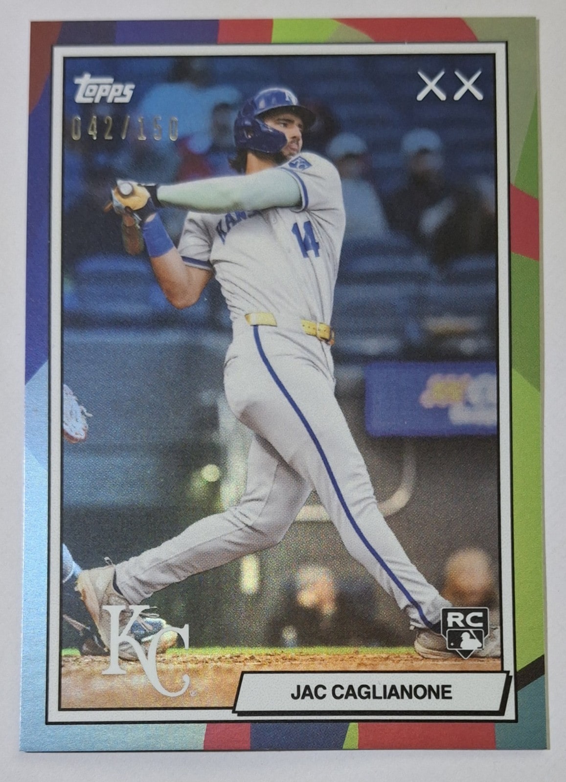 Jac Caglianone Blue serial 42 of 150