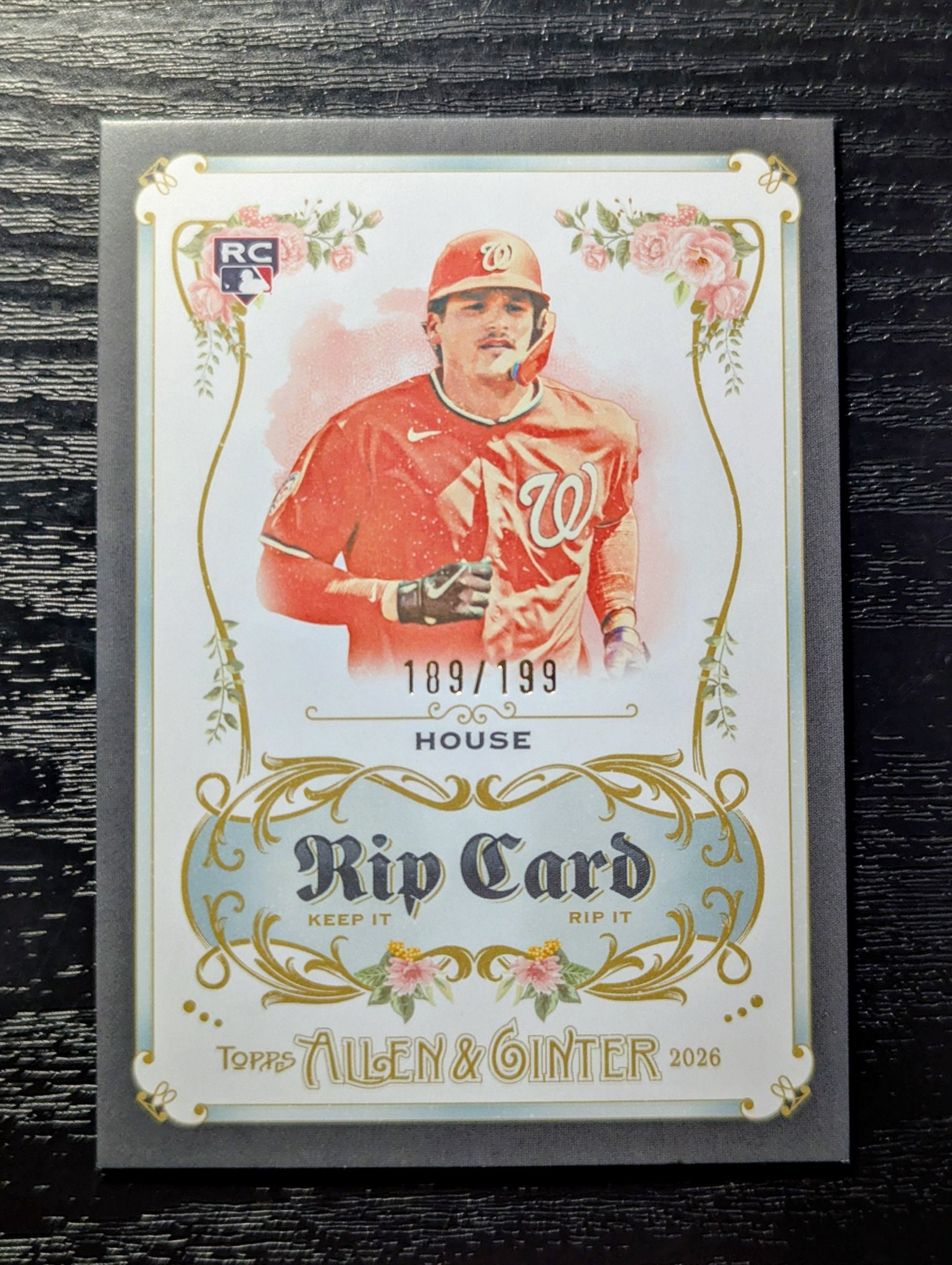 Brady House Base serial 189 of 199
