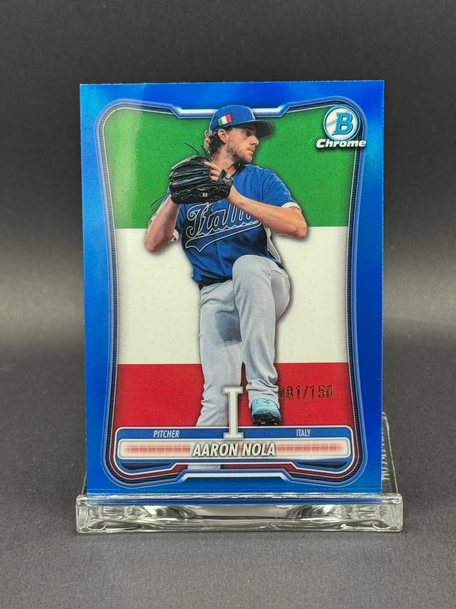 Aaron Nola Blue serial 81 of 150