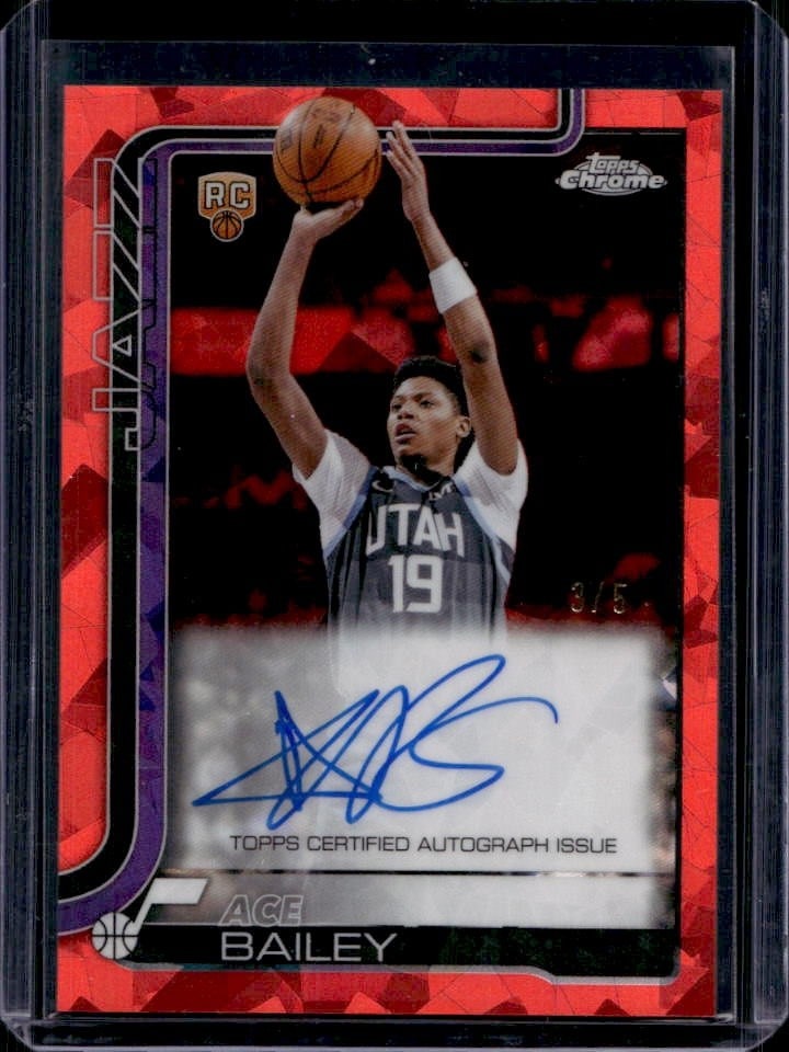 Ace Bailey Red Sapphire serial 3 of 5