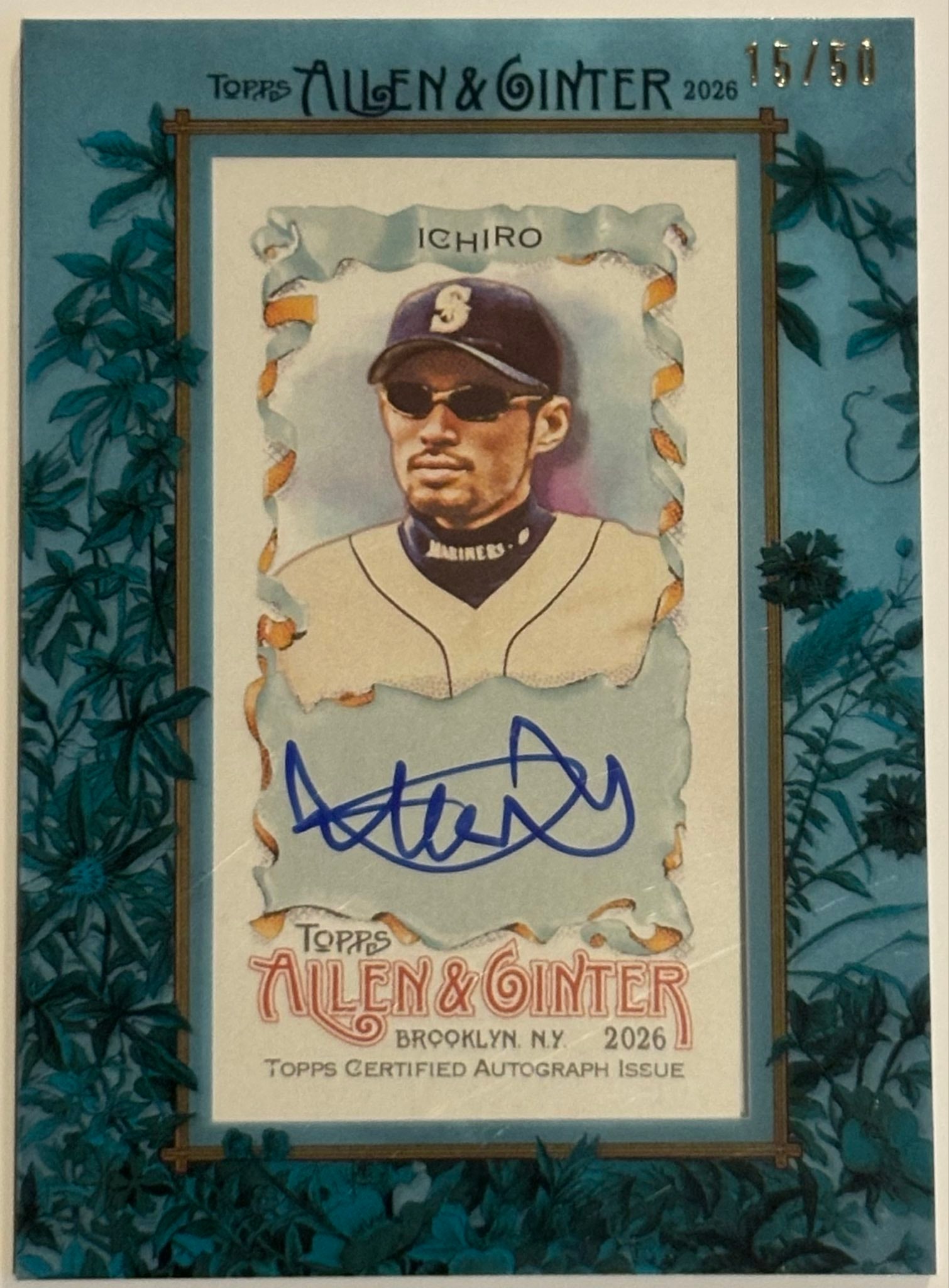 Ichiro Blue Frame serial 15 of 50