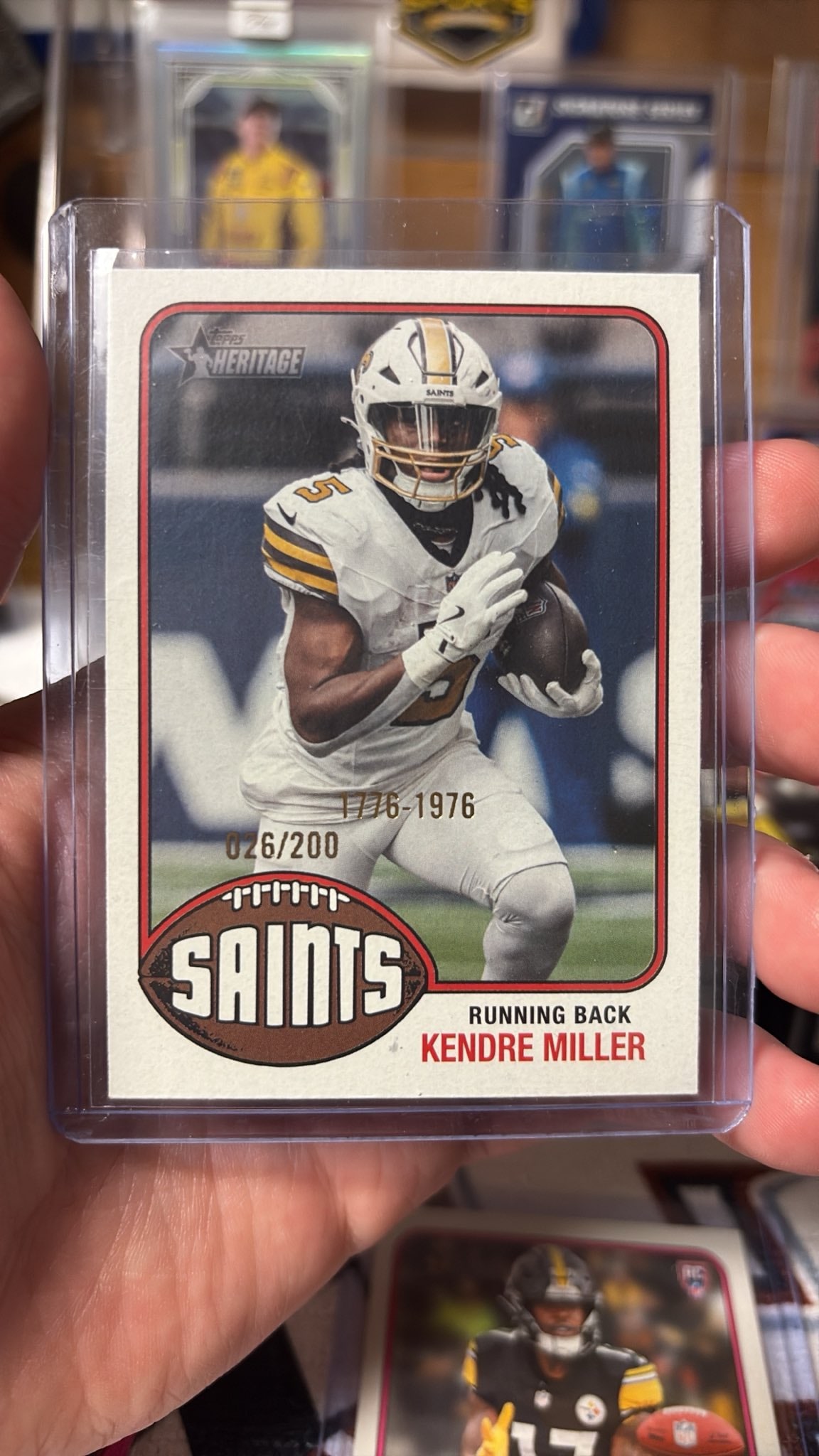 Kendre Miller Bicentennial serial 26 of 200