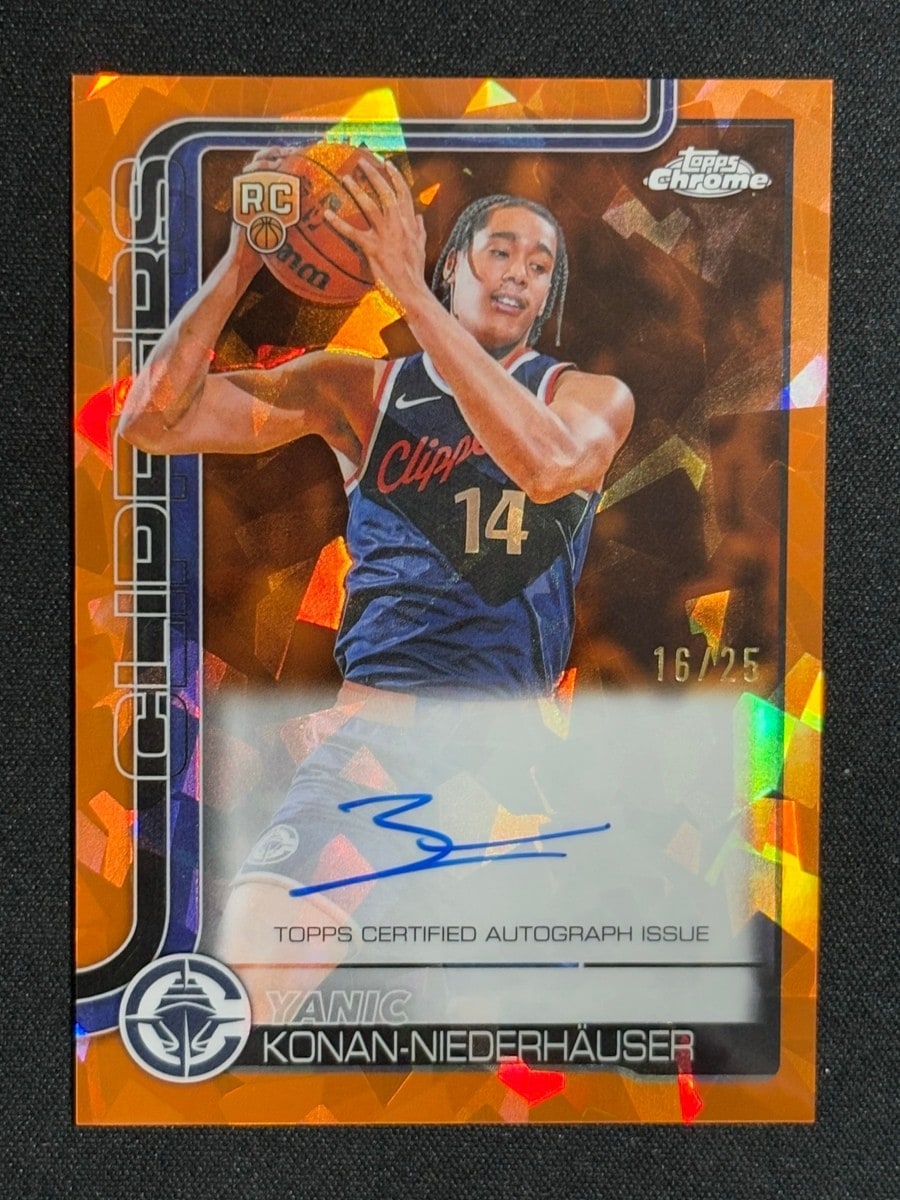 Yanic Konan-Niederhäuser Orange Sapphire serial 16 of 25