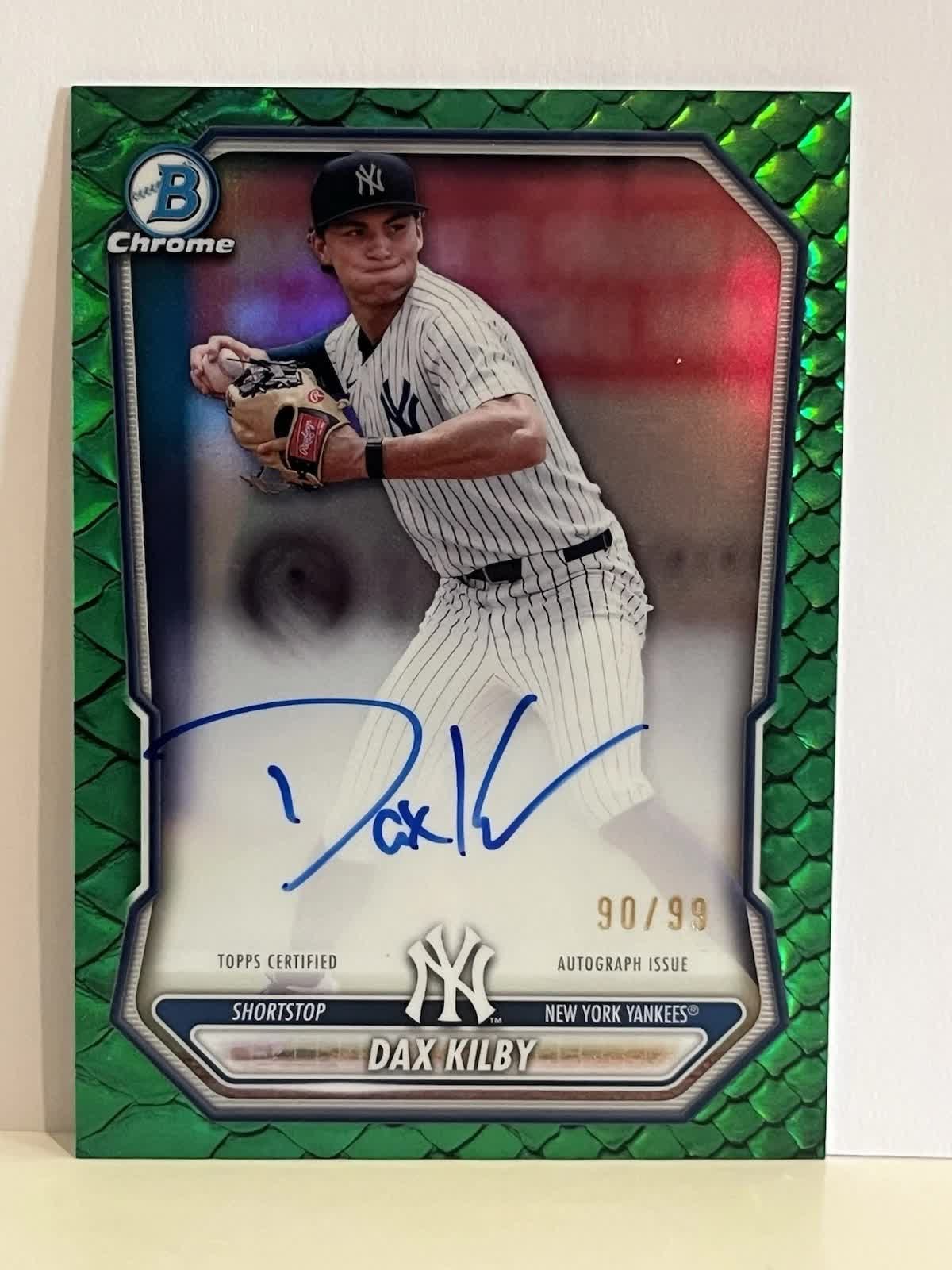 Dax Kilby Green Reptilian serial 90 of 99